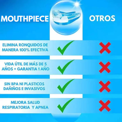 (Super 2x1) Airbite Pro - Dispositivo Bucal Anti-Ronquidos Apnea y Bruxismo