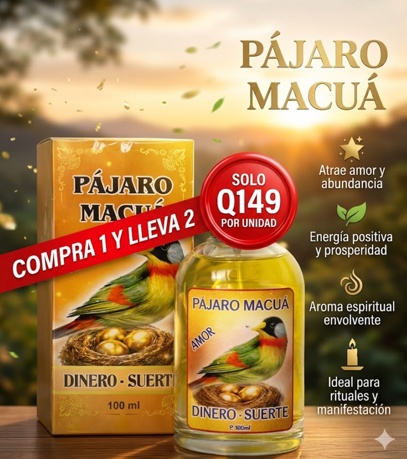 (Super 2x1) Pájaro Macuá