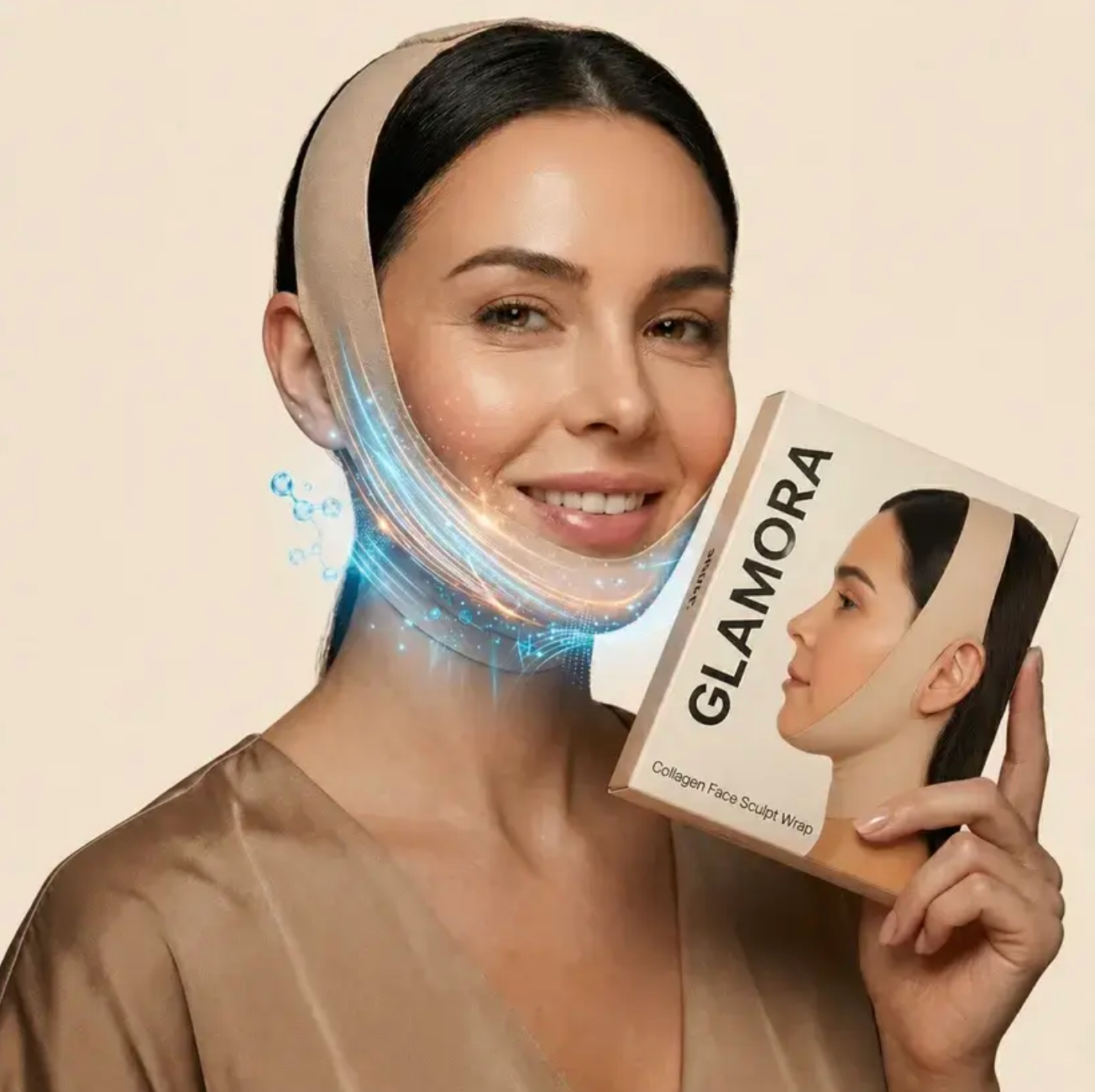 Glamora-Banda Facial Esculpidora de Rostro