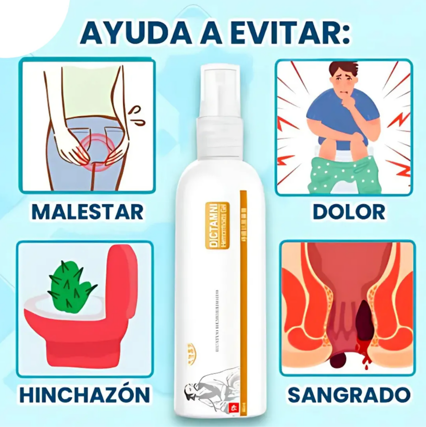 Dictamin - Alivia y reduce las hemorroides eficazmente