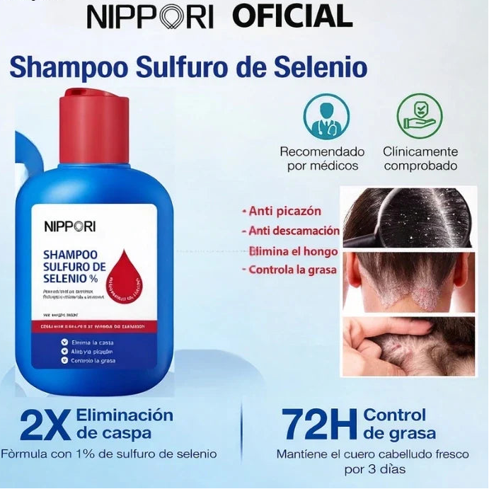 Champú de disulfuro de selenio NIPPORI®